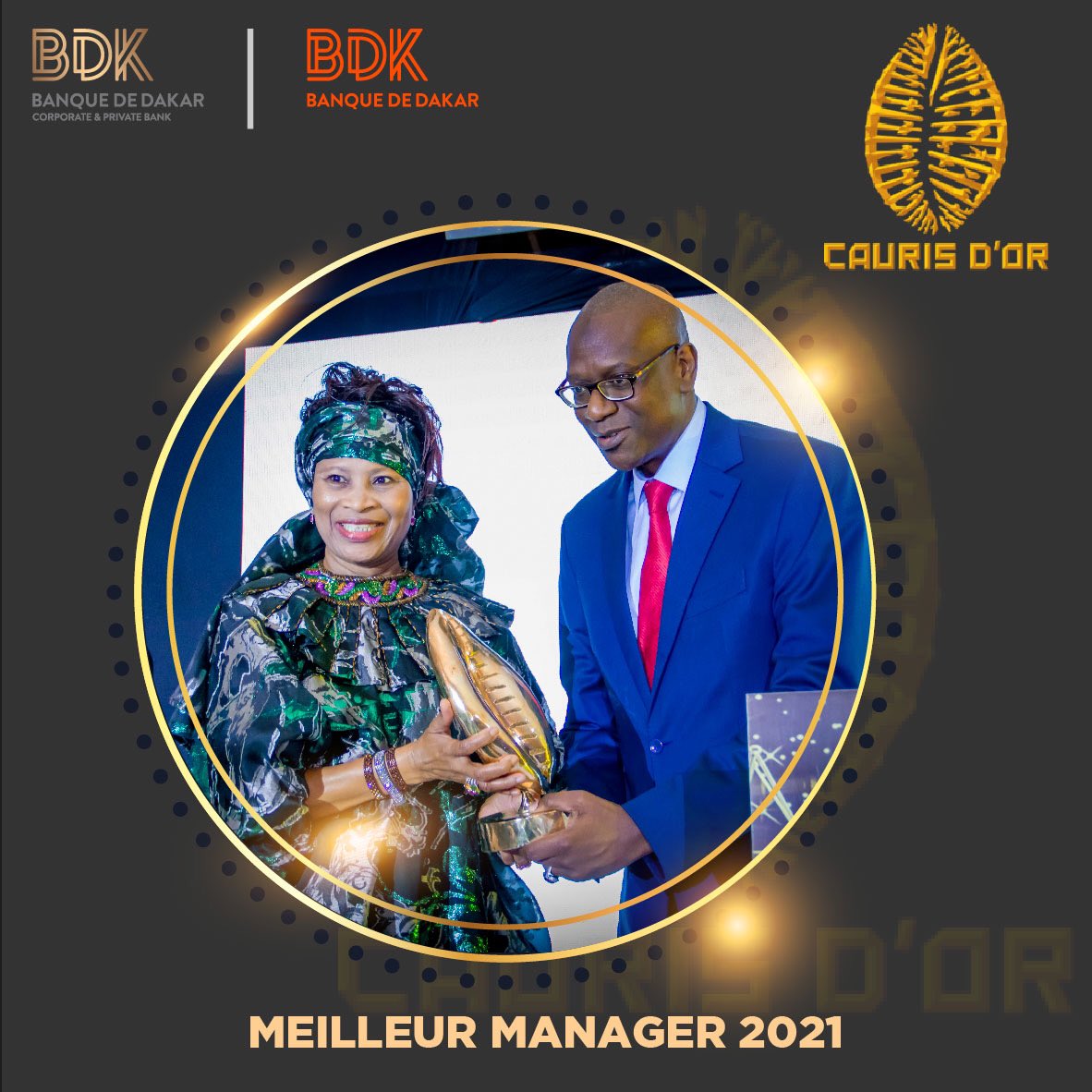 BanqueDeDakarSN's tweet photo. C A U R I S   D’O R

 #BanqueDeDakar
#UnAutreRegardSurLaBanque
#CaurisDor https://t.co/NEIvv1YmeJ