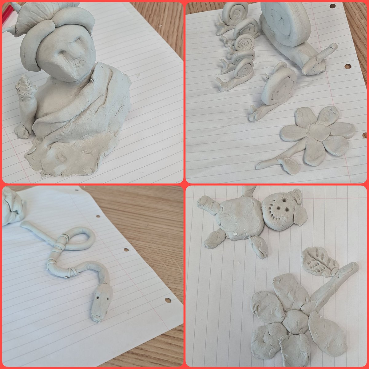 VegaCollege's tweet photo. Clay work with our students to encourage creative learning! How great are these? https://t.co/hg55XvJqW3