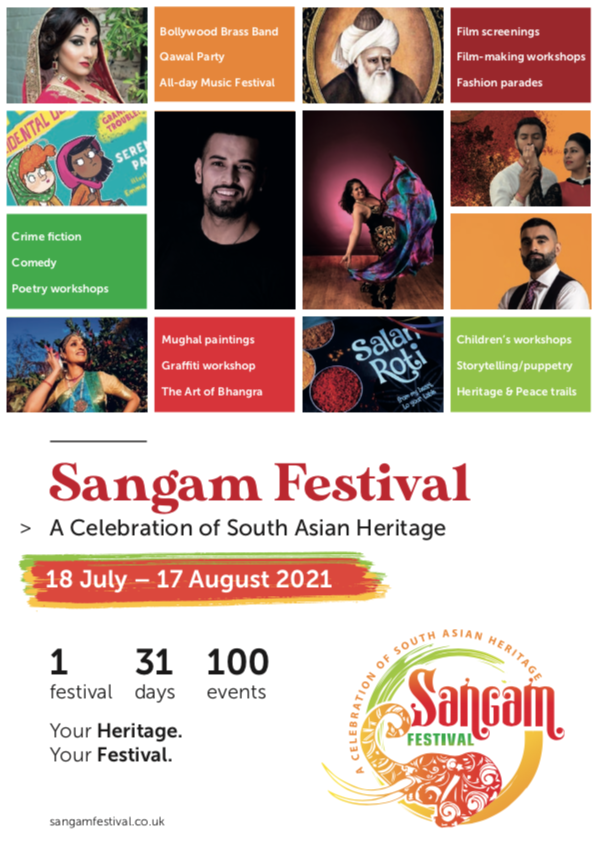 Stuck for things to do with the #kids over the summer? How about #FREE Bhangra/Bollywood dance lessons, puppet/music shows, storytelling with magic, craft/poetry/music workshops &amp; more at our Hub, Huddersfield Piazza. Book your free place before they go! sangamfestival.co.uk/whats-on/