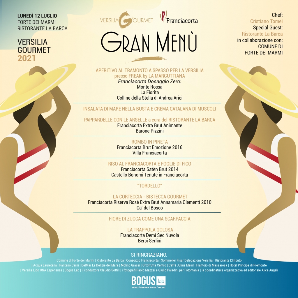 Una serata speciale per la presentazione della guida Versilia Gourmet e la consegna dei premi 🏅

Ringraziamo lo Chef Cristiano Tomei
E Paspartu Magazine • Gianluca Domenici

#boguslab #video #grafica #web #versiliagorumet