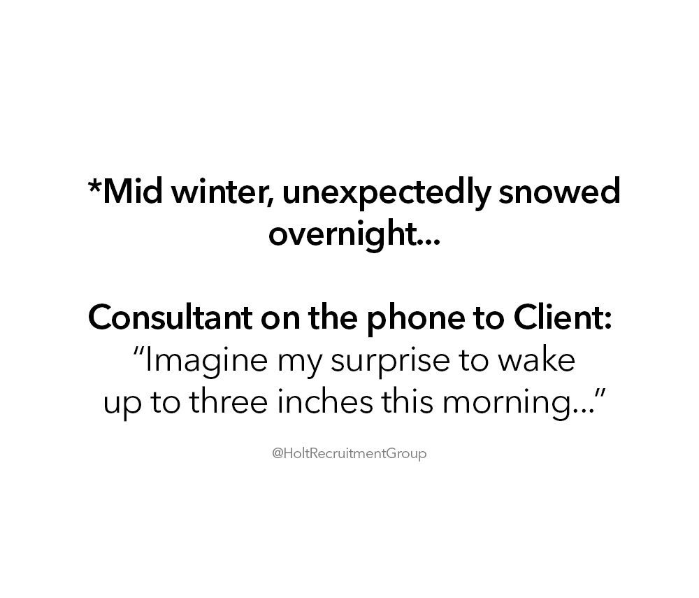 HoltRecruitment's tweet photo. #OverheardInTheOffice https://t.co/N6n7DUZimV