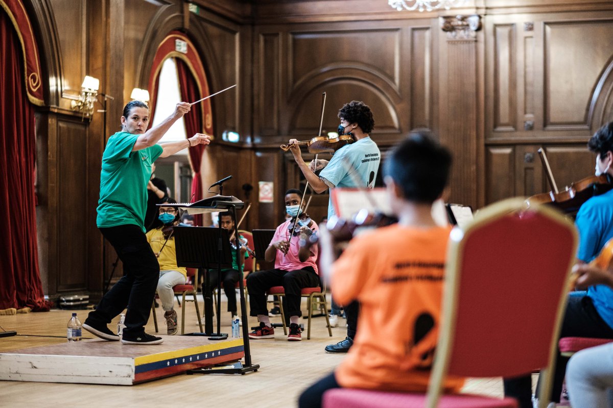 NucleoProject's tweet photo. Finishing the term on a high, performing with Braimah @thekannehmasons, #EllaKnight and @NataliaLuisB. An incredible experience for our kids! Help us keep the magic happening - match funding starts today at 2pm: https://t.co/sp5LjTIK8E #globalgiving https://t.co/y4oQNNk6YU