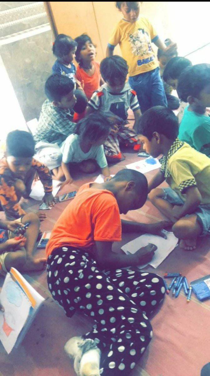 FoundationPankh's tweet photo. Children learn as they play. Most importantly, in play children learn how to learn

#NGO #Pankh #Childeducation #underprivileged #playwhileyoulearn #SocialWelfare #growtogether #InnovativeLearning https://t.co/Vv4K8Exm1a
