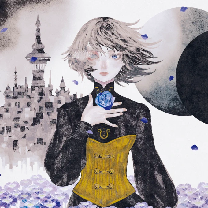 Hi  #PortfolioDay
I'm Mari Yamazuki, I like to draw japanese alternate-art &amp; fantasy. Please take a look if you like🐺!
和風・洋風なファンタジーを描くのが好きです。よろしくお願いします。 