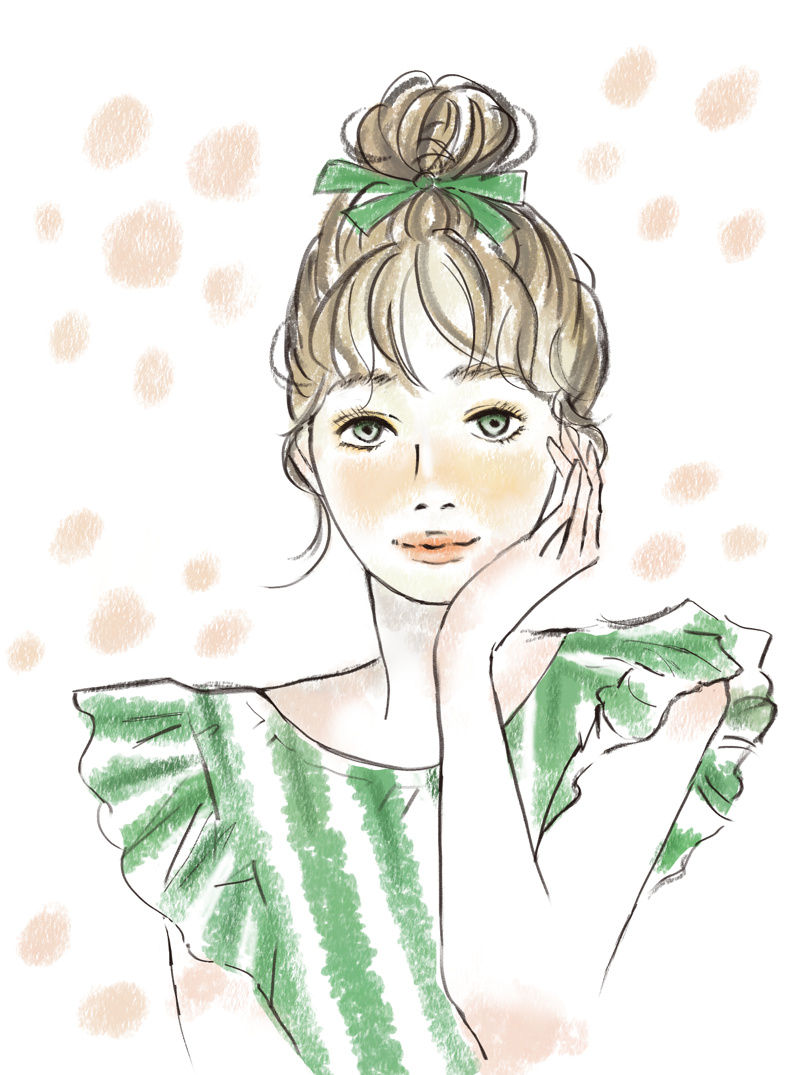 Kotomin ことみん 地獄ガール完売中 心がおじさんの私の女子力を最大に引き出して描いた 可愛い女の子の絵です どこか目が怖いのは私の心が黒いから イラスト好きな人と繋がりたい イラスト練習 Class101 Takako Clipstadio T Co