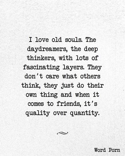 #oldsouls