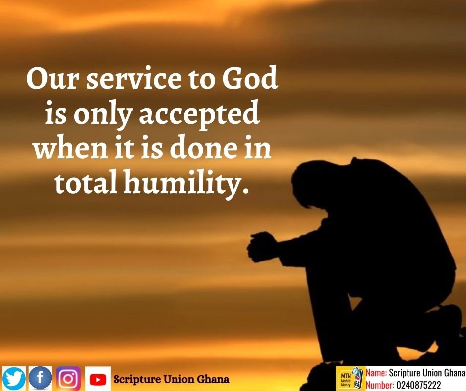 sughana's tweet photo. An understanding of the seasons of our life will guide us in making the right decision and choices on time. One of the hallmarks of a good leader is the willingness to serve in humility.
📖John 13:1-5
#DailyPowerDevotional
#SUGhana https://t.co/znuSGaflPD