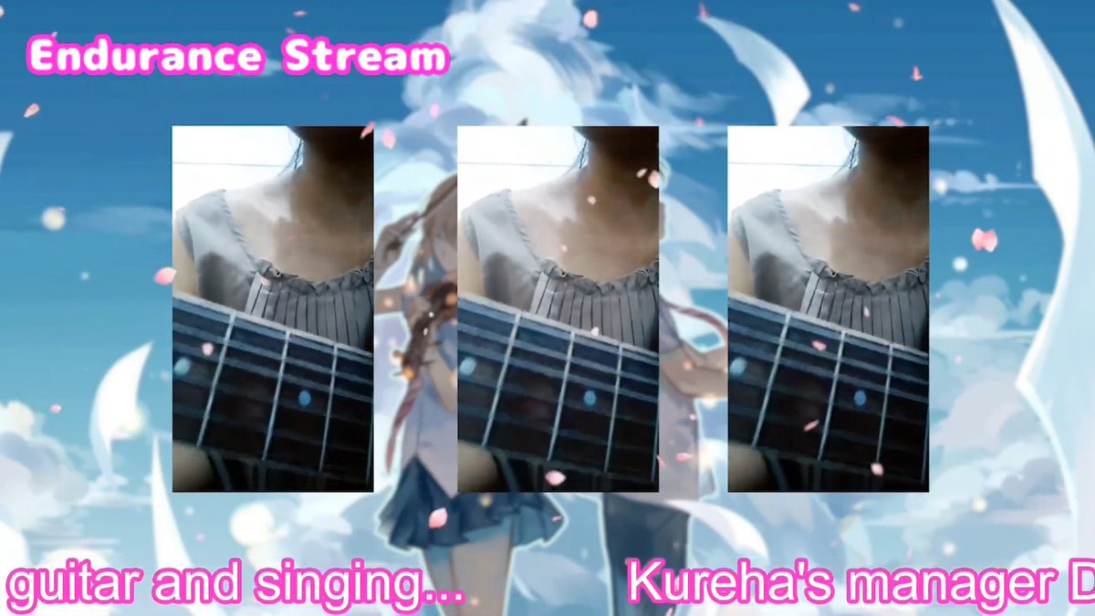KurehaKurono's tweet photo. 【Endurance】Dea, Singing Until 30K Subs!!
https://t.co/9XFFBaOkG5 https://t.co/i4VQRbivNF