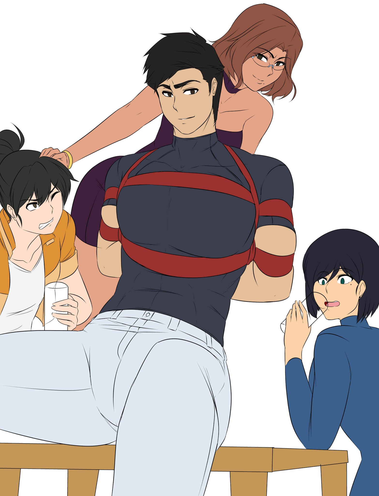 Ryner-E on X: So it's GID Day and I'm busting out some recent WIPs. #GIDの日  t.cofRop9wAiIY  X