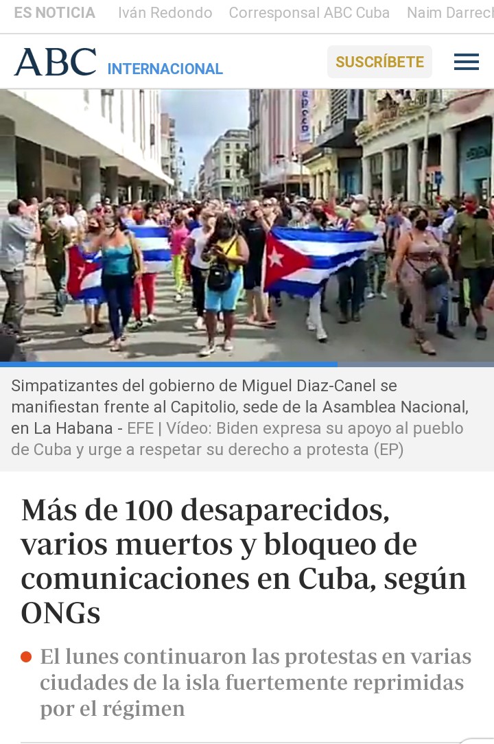 🇨🇺 ¿DONDE ESTÁN LOS DEFENSORES DE LOS DERECHOS HUMANOS PARA DEFENDER AL PUEBLO CUBANO DE SER MASACRADO? 👉 <a href="/ONU_es/">Naciones Unidas</a> <a href="/OEA_oficial/">OEA</a> <a href="/CIDH/">CIDH - IACHR</a> 👈  #cuba #patriayvida #MatanzasNoEstaSola #LibertadParaCuba #intervencionmilitarparacuba #militaryinterventionforcuba #CubaPorLaVida #SOSCuba