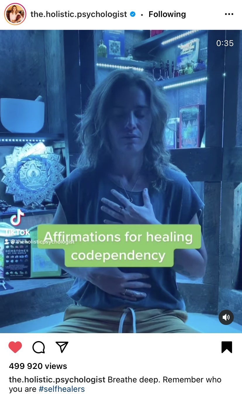 Two bags of sugar on twitter affirmations for healing codependency