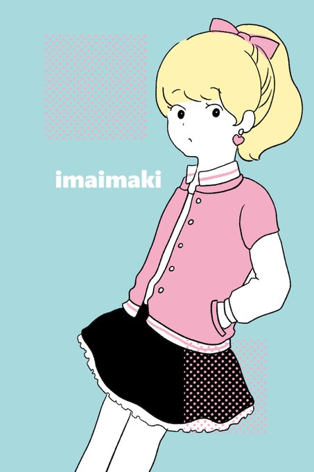 「polka dot skirt」 illustration images(Latest｜RT&Fav:50)