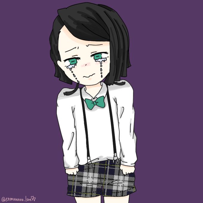 みるくてぃ🍼⸒⸒🏐さんがTwitterに投稿した魘夢(鬼滅の刃)のイラスト。