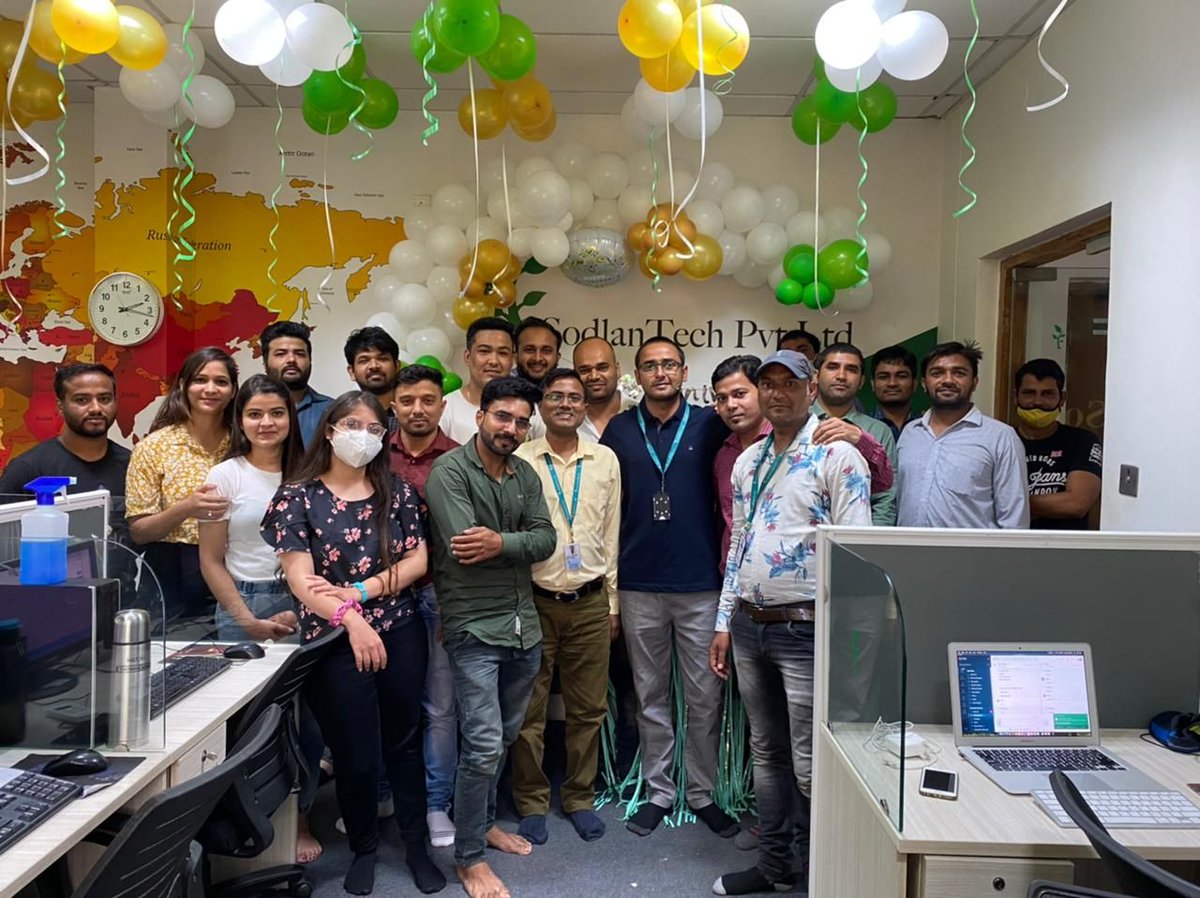 SodlanTech's tweet image. No organization can achieve success without a strong team. Thank you all for being a part of our journey. 

#SodlanTechAnniversary