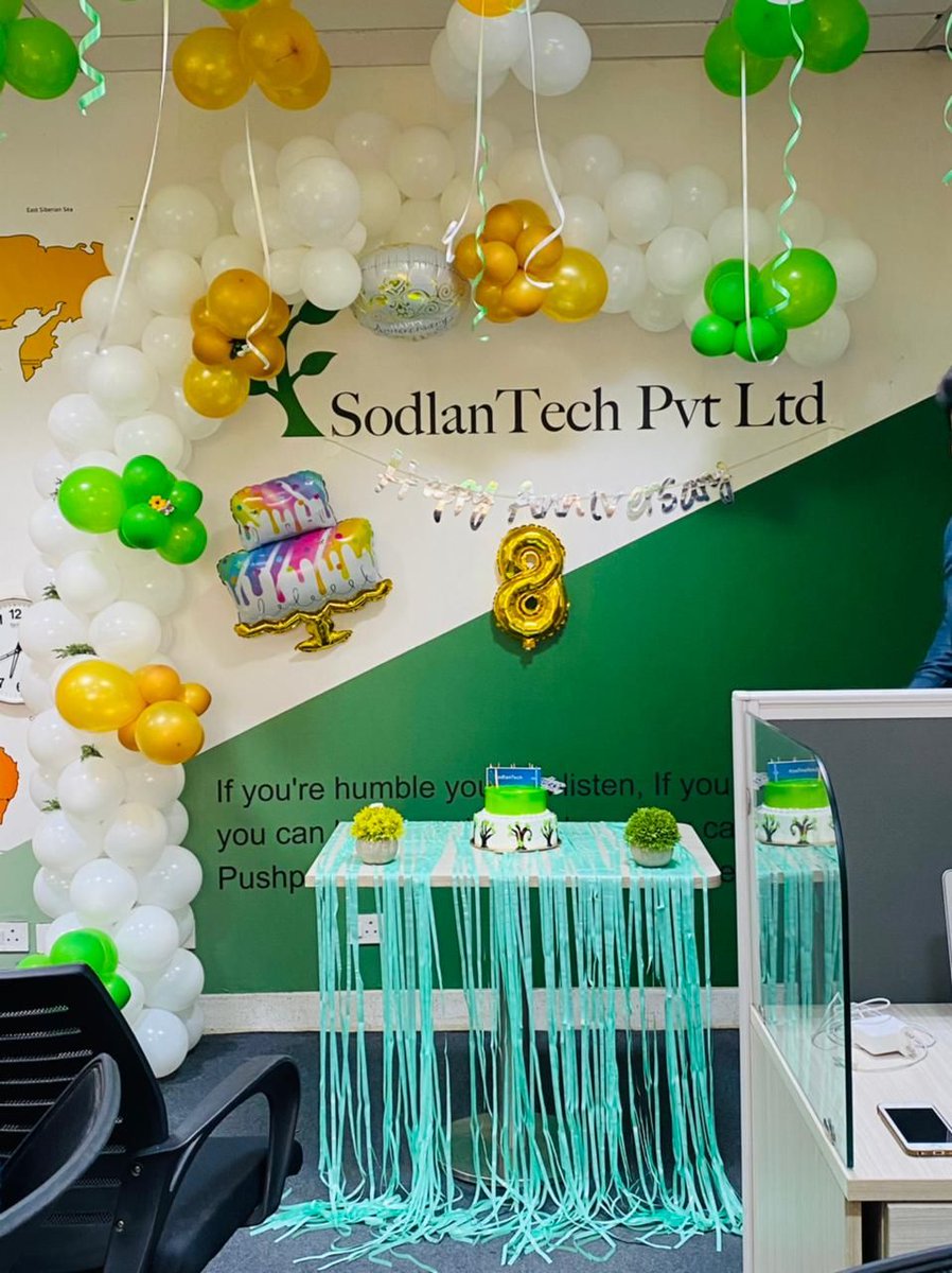 SodlanTech's tweet image. No organization can achieve success without a strong team. Thank you all for being a part of our journey. 

#SodlanTechAnniversary