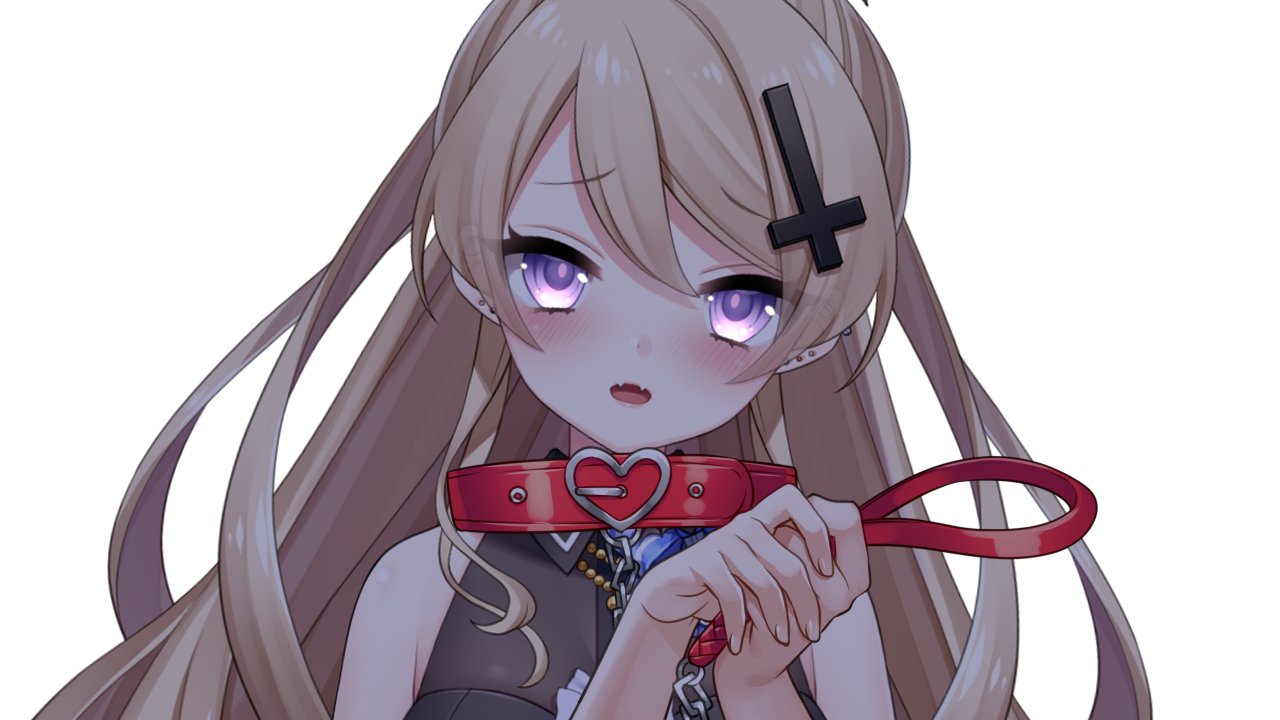魔宮マオ Vtuber 飼って首輪 フリー素材にどうぞ T Co 71chih9sg7 Twitter