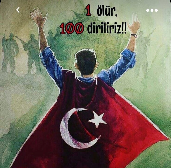 #TürkiyeGeçilmez  Bu güzel vatanımızı bölmeye kimsenin gücü yetmez bir ölür bin diriliriz
🇹🇷🇹🇷🇹🇷🇹🇷🇹🇷🇹🇷🇹🇷🇹🇷🇹🇷