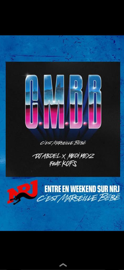DjAbdelOfficiel's tweet photo. #cmbb entre en Week-End sur @NRJhitmusiconly @KofsOff X Medi Meyz #cestmarseillebebe https://t.co/jODHQM2DST