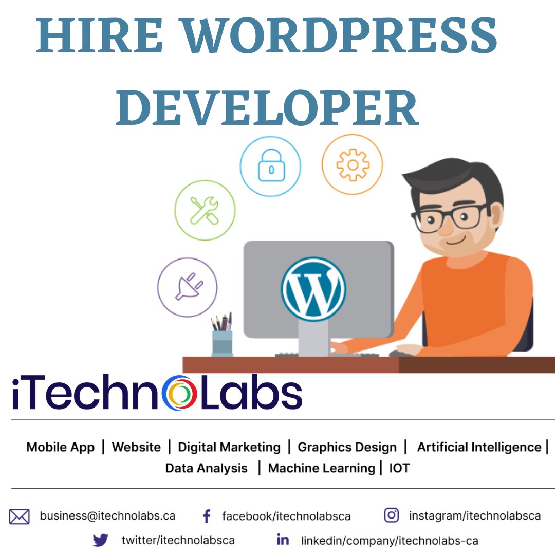 itechnolabsca's tweet image. #Hire_WordPress_developer from #iTechnolabs
Partner with #iTechnolabs_Inc

business@iTechnolabs.ca

Visit our website: itechnolabs.ca

#wordpressdevelopmentcompany #hirewordpressdeveloper  #wordpress #fulltimedeveloper #wordpressdveloper #Wordpressdeveloper