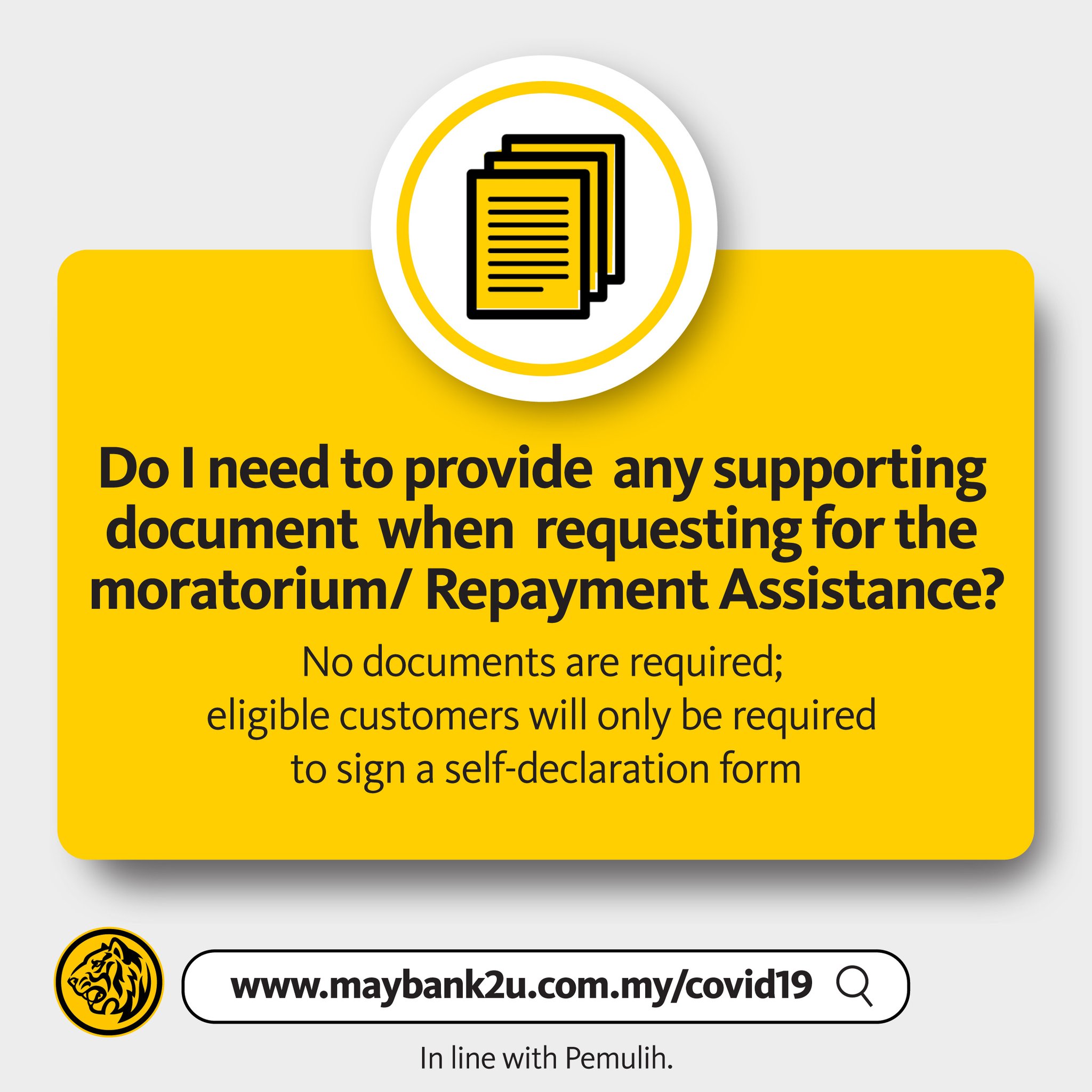 Maybank on Twitter "(2/3) The 6month moratorium/ Repayment Assistance