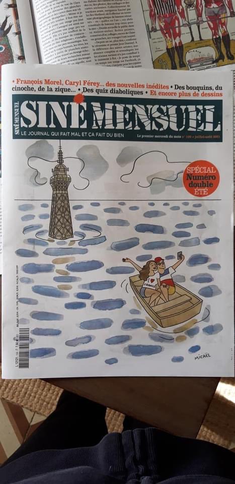 ClaraCastagne's tweet photo. « Des toiles sur la toile » 📰

◼Merci à Philippe Lespinasse pour son article sur les artistes, le net et les réseaux sociaux dans le dernier @sinemensuel,numero spécial été ! ◼

#presse #philippelespinasse #art #artiste #SineMensuel https://t.co/AWkWwZi1d5