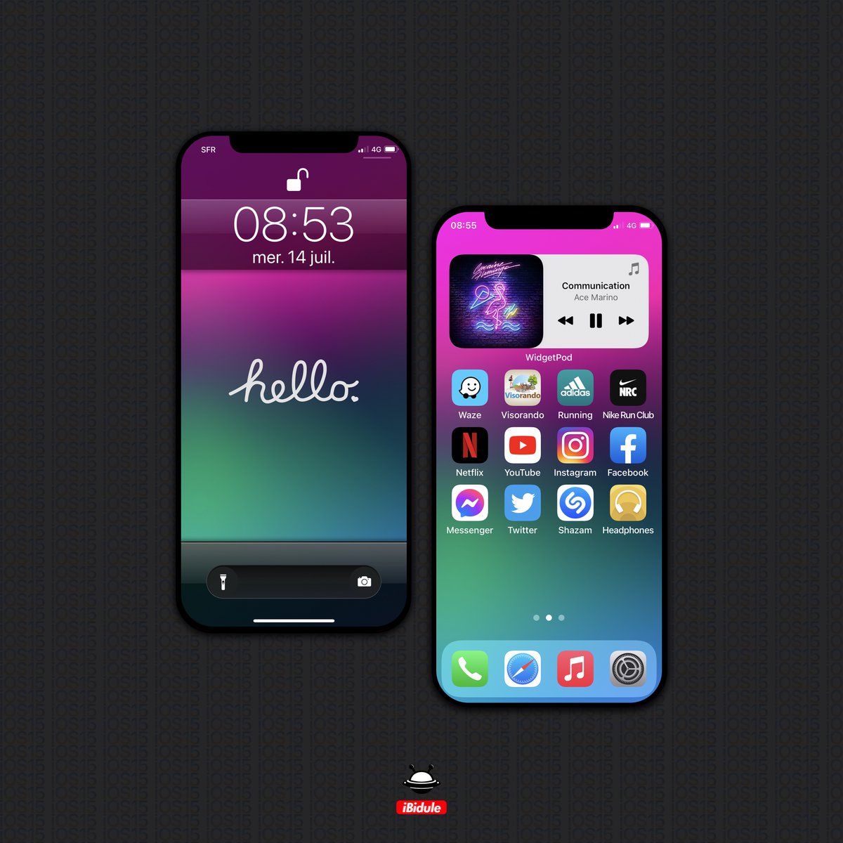 _iBidule's tweet image. Hi people...
Setup on iPhone X #iOS15beta2 
 
#classicLS #shorcut by @Polyphian

Wallpapers by me 
RT &amp;amp; Follow for more...