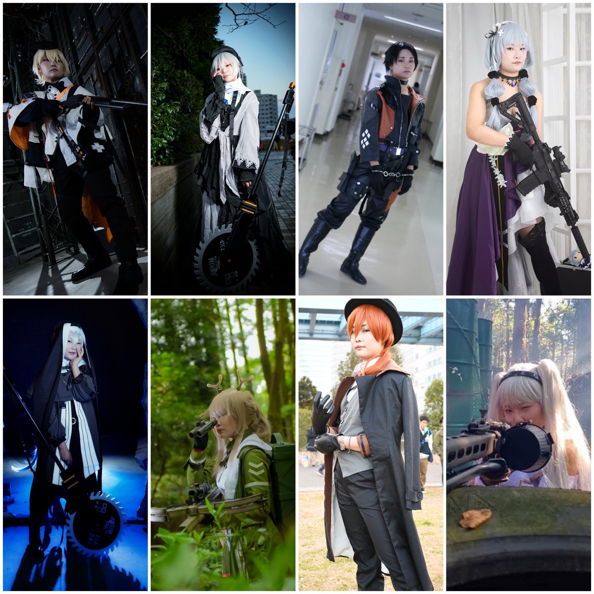 GHOST_TYPE_R's tweet photo. 関東在住のレイヤー歴4年のコスプレイヤー。サバゲもする。
アズレンメインにアークナイツや東方Project、創作などその他ジャンルも。武器を持った殺意高い写真が得意。

RT中心にお迎えに参上します。
#カメラマンさんと繋がりたい #相互さんの相互さんとつながりたい #レイヤーさんと繋がりたい https://t.co/1Iqg8eOOTw