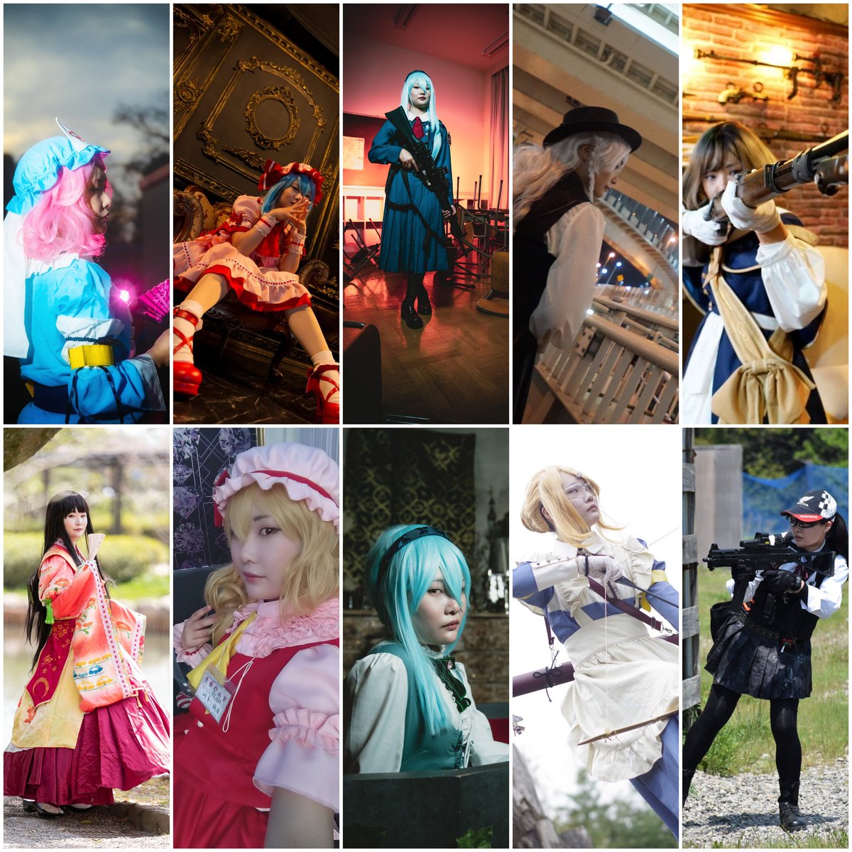 GHOST_TYPE_R's tweet photo. 関東在住のレイヤー歴4年のコスプレイヤー。サバゲもする。
アズレンメインにアークナイツや東方Project、創作などその他ジャンルも。武器を持った殺意高い写真が得意。

RT中心にお迎えに参上します。
#カメラマンさんと繋がりたい #相互さんの相互さんとつながりたい #レイヤーさんと繋がりたい https://t.co/1Iqg8eOOTw