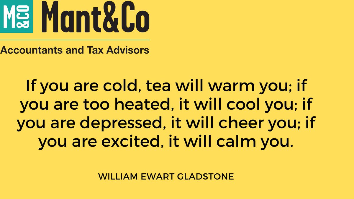 MantandCo's tweet photo. Nothing beats a mid week cup of tea #tea #accountant https://t.co/nVYgSl0wCZ