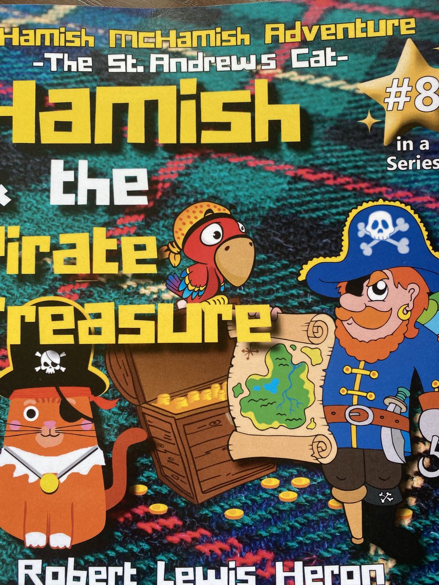hamishcharity's tweet photo. New Hamish adventure out today. Available ⁦@InnesLtd⁩ in St Andrews or online ⁦@amazon. Raising funds for St Andrews. https://t.co/VyHK5cuCY8