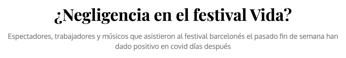 CienciaxPueblo's tweet photo. A quienes han cogido COVID en el @vidafestival o @cruillabcn seguro que les encantará recordar el "estudio" de #PRIMACov https://t.co/DUVT5CRVpo #CulturaSegurq https://t.co/uhENE2LEa6