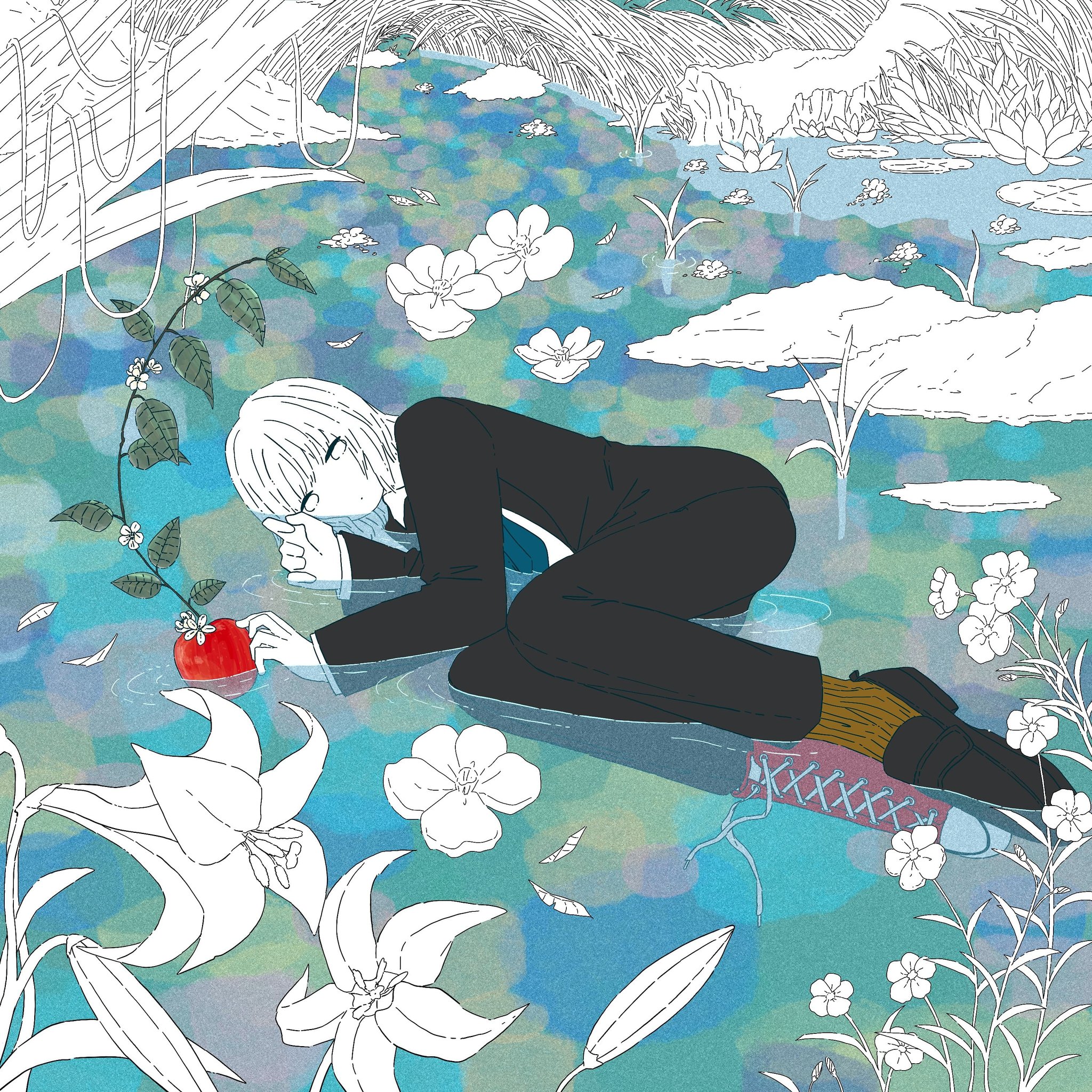 87 Hana 一次創作絵師拡散フェス01 流行りのタグには乗る21なので Mvイラストやジャケット描かせて頂きながら無表情コンバース女子ばっか描いてます T Co 1uak0n38fv Twitter