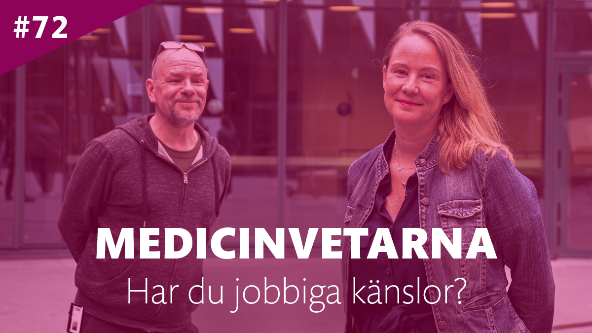 I nya Medicinvetarna pratar vi om när känslor blir problematiska med Hanna Sahlin, psykolog och psykoterapeut, och så reder professor Jorge Ruas ut vad som räknas som feber. Finns i din poddapp nu! #karolinskainst