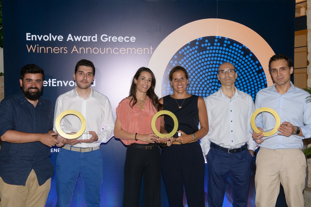 envolveGR's tweet photo. Γνώρισε τους 3 νικητές του 8ου #EnvolveAwardGreece 🎉Carge, Momcycle & obko καλώς ήρθατε στην οικογένεια των νικητών! Οι #8EAGWinners θα λάβουν άτοκη χρηματοδότηση, καθοδήγηση, καθώς και υπηρεσίες επιχειρηματικής υποστήριξης από το δίκτυο συνεργατών του Envolve #8EAG #Getenvolved https://t.co/ygcTygUdm4