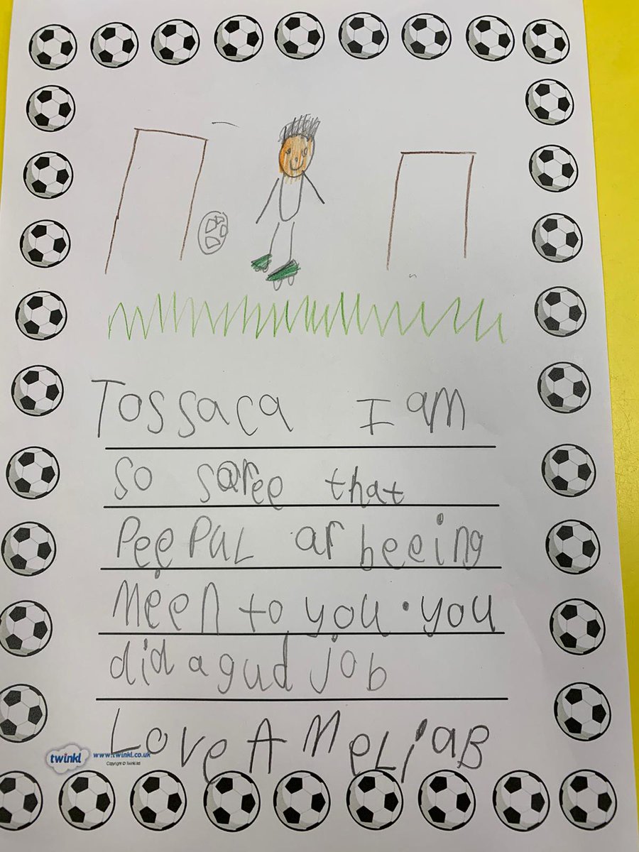HeyesLane's tweet photo. After reading their Rosa Parks and Martin Luther King books today, Reception wrote some letters to the England players. This was after hearing about the abuse some of the players suffered after Sunday's final.
Love trumps hate ❤️ https://t.co/8tiGY3yjOX