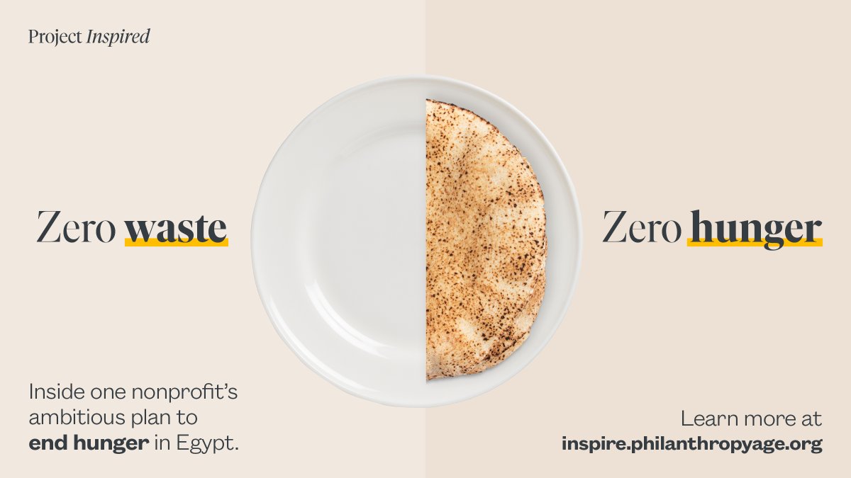 PhilanthropyAge's tweet image. Getting to zero: the #philanthropy-backed initiative fighting hunger in #Egypt. Find out more here: tinyurl.com/2bu5yrua #ProjectInspired