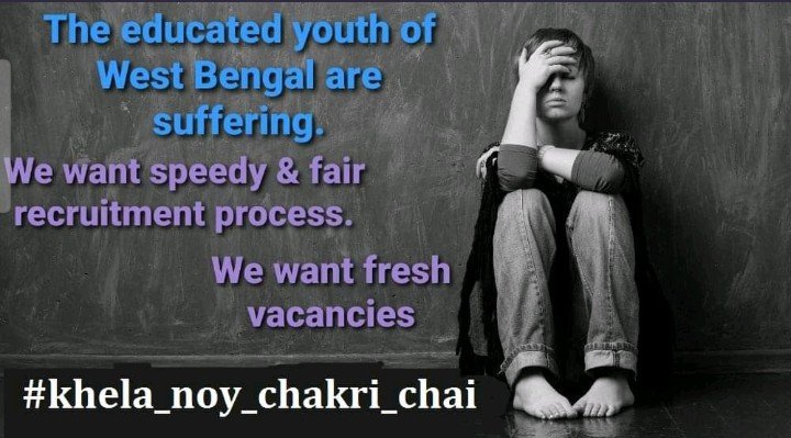 surajitd184's tweet photo. #khela_noy_chakri_chai 
ভোটের  আগে দেওয়া প্রতিশ্রুতি পালন করুন। ডবল নয় একটা চাকরি চাই।*Result of psc clerkship, icds exam @basu_bratya @MahuaMoitra 
​@dbose2002 @MamataOfficial @BanglarGorboMB​@jdhankhar1 ​@CMOfficeWB
@IamSumanDe https://t.co/SVcoY6QhfA