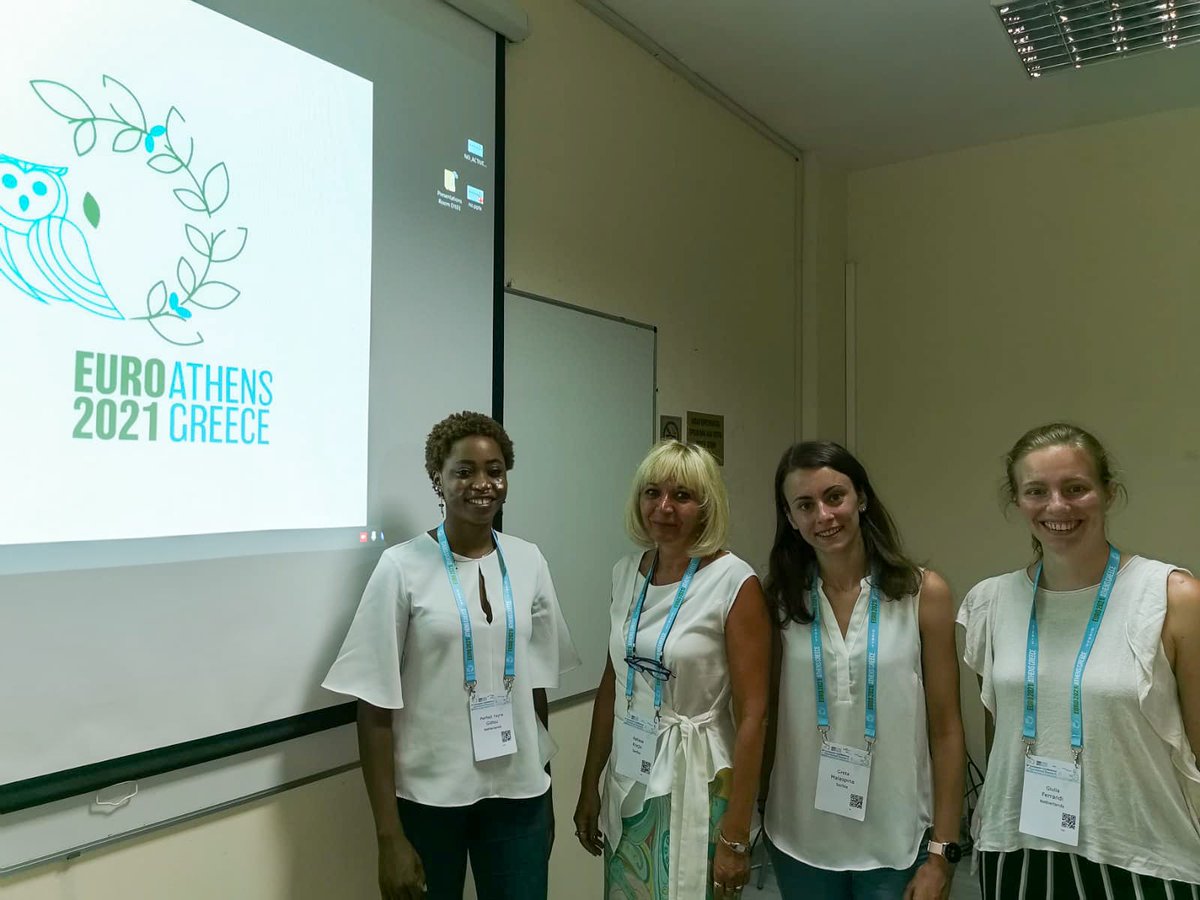 BigmathProject's tweet image. Women rule: our @BigmathProject young researchers @MalaspinaGreta #GiuliaFerrandi and #PerfectGidisu attended the 31st European Conference on Operational Research in Athens presenting research under the stream Big Data and Optimization. Well done! @MSCActions @pmf_ns @TUeindhoven