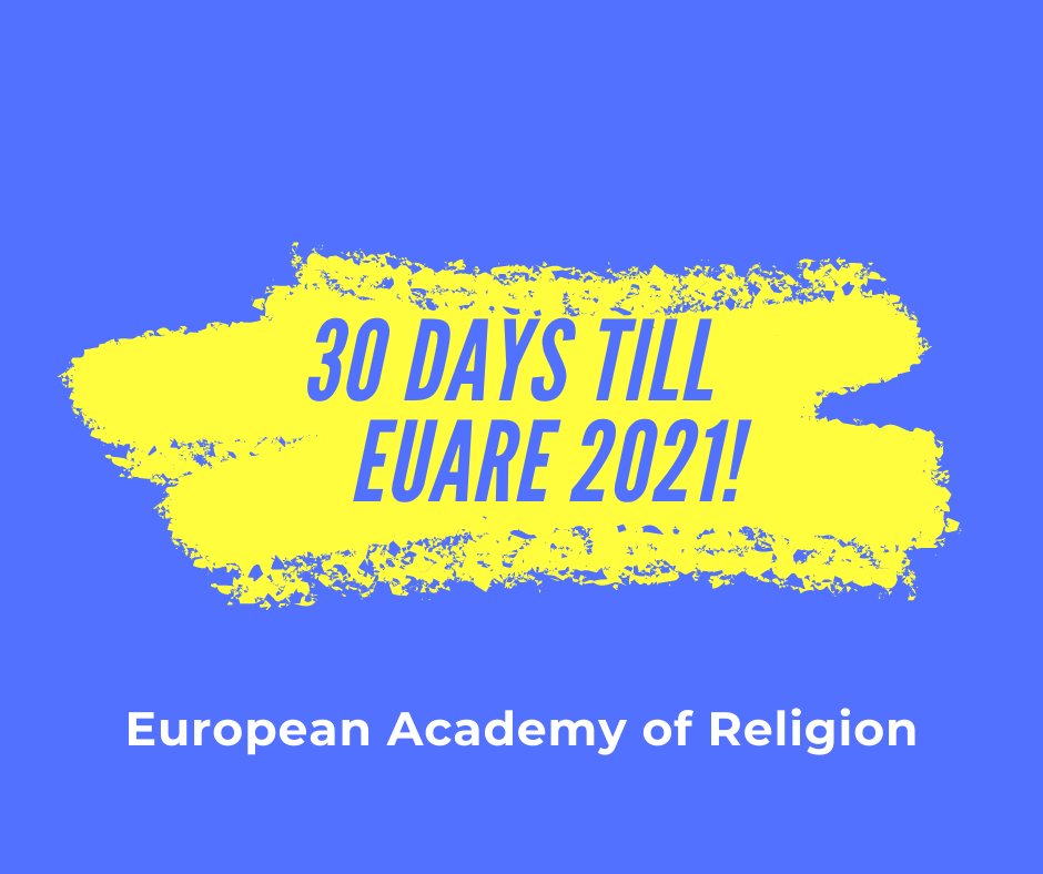 📣📣Countdown is on to #EuARe2021❗️
👉Register until Sunday, August 22
📍 bit.ly/3dsJg1p
We are looking forward to welcoming you all online and on-site to another exciting edition of the EuARe conferences😉