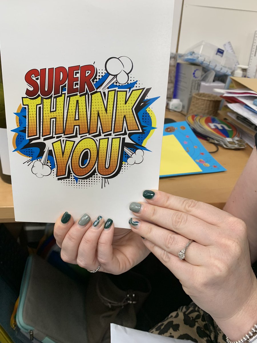 BoughtonHeath's tweet photo. A MASSIVE thankyou to all Reception parents from Miss Barlow and Mrs Woods . So kind ! Itโs been a real pleasure . #youshouldbeproud #superstarclass โค๏ธ๐ https://t.co/SQYf9TGl6Q
