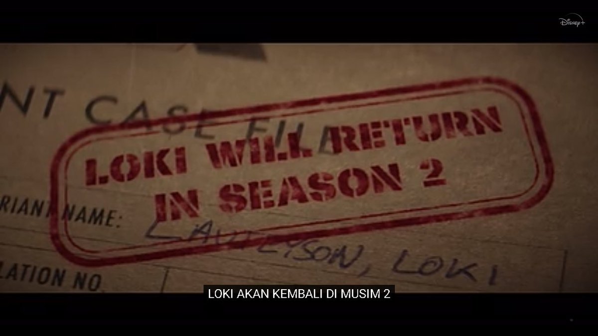 Pake ada season 2
😑😑😑

#Loki