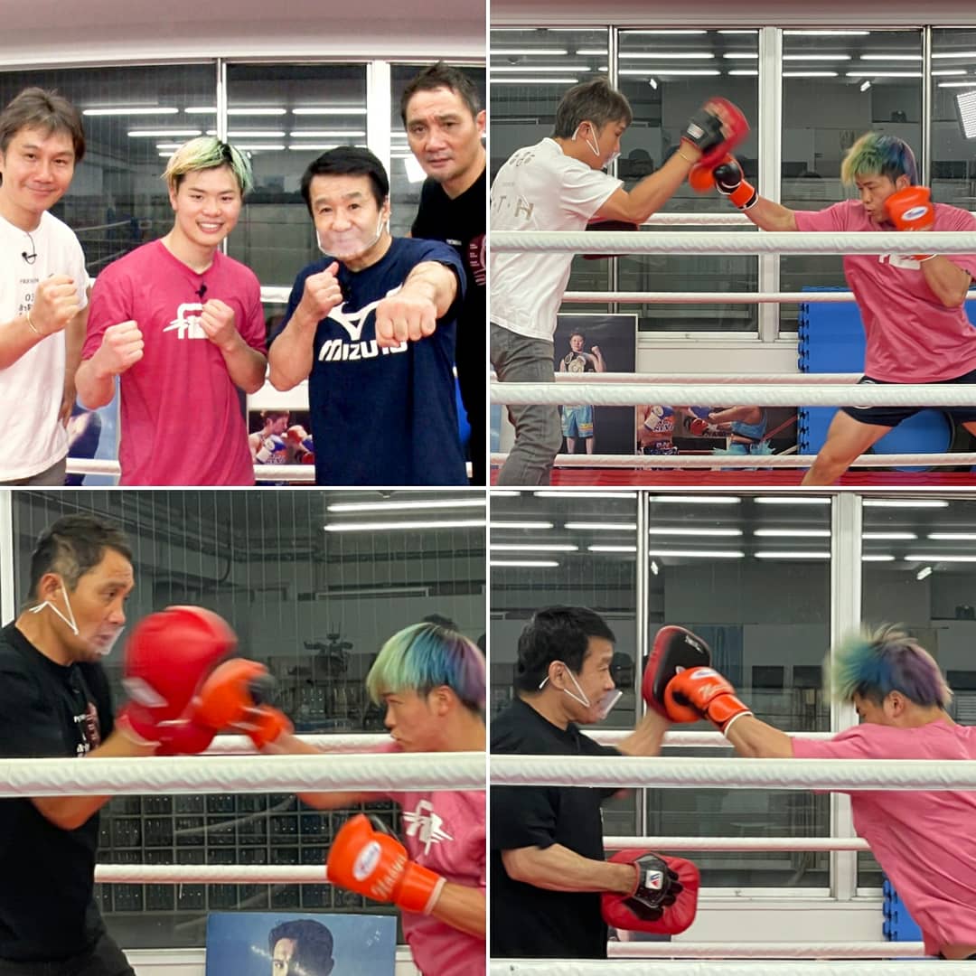 boxing_3cyamp's tweet photo. [那須川天心コラボ企画 お知らせ]
次回、神童 那須川天心選手とのコラボ企画のため、16日(金)20時アップとさせていただきます。
※木曜のアップはお休みさせて頂きます
｢天心選手vs３チャンプ｣をお楽しみに🥊
#渡嘉敷勝男 #竹原慎二 #畑山隆則 #那須川天心 
#ボクシング #youtube #コラボ企画 #rise https://t.co/tUd2bShIcR