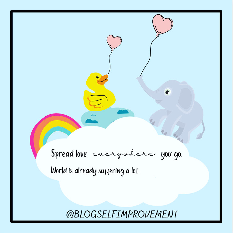 Let the love you give come back &amp; find a place in you! ✨