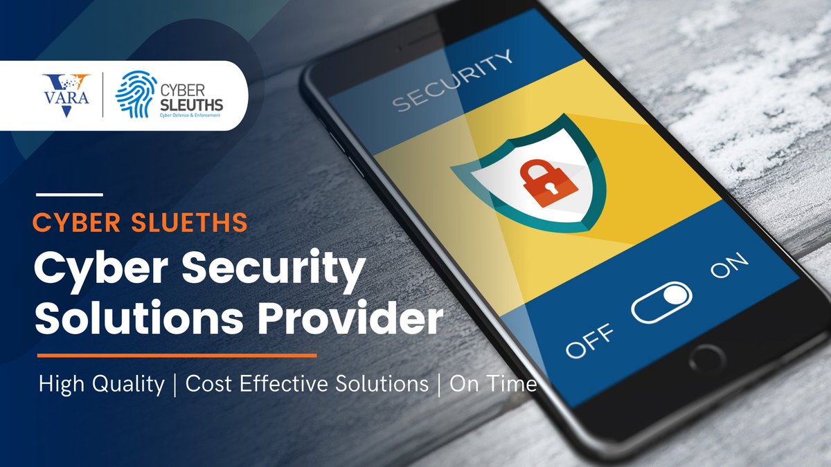 Vara_Tech's tweet photo. With our investigations partner, @SleuthsCyber, we are reducing business risk with Next Level Security Operations, Automation and Orchestration

Explore our offerings: https://t.co/sjTi0IkHKd

#CyberSecurity #DigitalForensics #DigitalDefense https://t.co/LNrc7GReeL