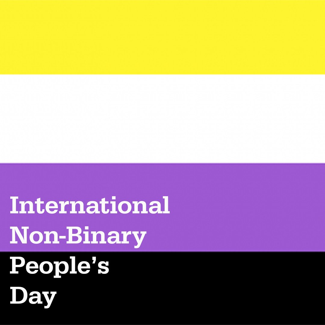 Manchester Metropolitan Uni (@manmetuni) on Twitter photo Happy International Non-Binary People’s Day to our students, staff and friends!
There are many ways to be an ally to non-binary people, read our thread for just a few: bit.ly/3xEwh49 👇 #NonBinaryPeoplesDay <a href="/MMUEqualities/">Man Met Equality & Diversity</a>
Information source: stonewall.org.uk Happy International Non-Binary People’s Day to our students, staff and friends!
There are many ways to be an ally to non-binary people, read our thread for just a few: bit.ly/3xEwh49 👇 #NonBinaryPeoplesDay <a href="/MMUEqualities/">Man Met Equality & Diversity</a>
Information source: stonewall.org.uk
