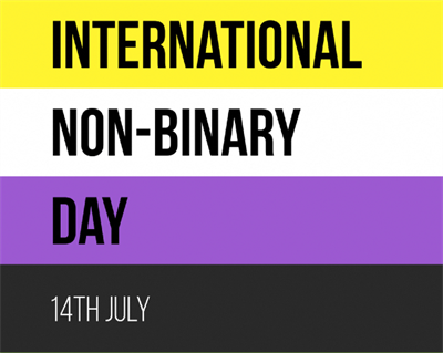 Today marks #InternationalNonbinaryDay - let's support and celebrate non-binary people not just today, but every day