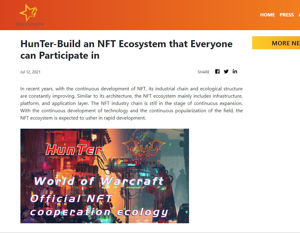 HunTerNFT1's tweet photo. International financial media published HunTer Difi+NFT information

 https://t.co/urz2arsnoH

#Swap #BSC #DeFi #BinanceSmartChain #gaming #wow #Hunter #cryptogame #NFT #Cryptocurency #Cryptoart #cryptogaming #cryptopunks #cryptocurrency #cryptotwitter https://t.co/ltwB99kFyr