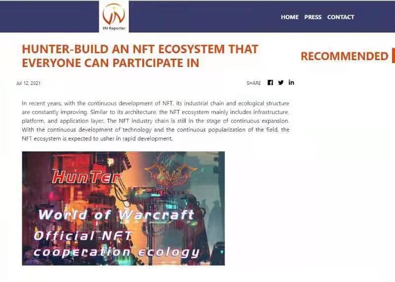 HunTerNFT1's tweet photo. International financial media published HunTer Difi+NFT information

 https://t.co/urz2arsnoH

#Swap #BSC #DeFi #BinanceSmartChain #gaming #wow #Hunter #cryptogame #NFT #Cryptocurency #Cryptoart #cryptogaming #cryptopunks #cryptocurrency #cryptotwitter https://t.co/ltwB99kFyr