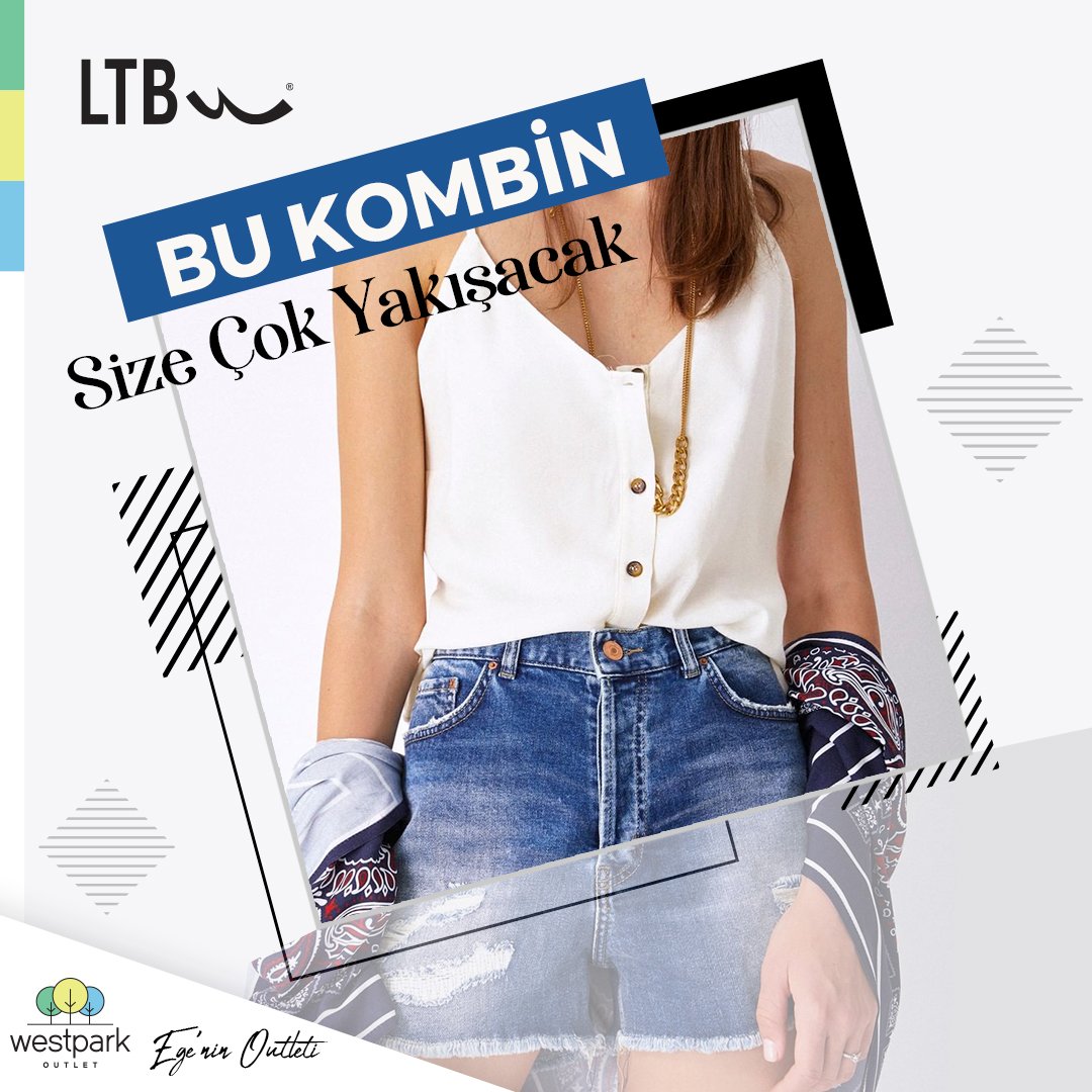 Günlük giyimde tarzınızı konuşturacağınız binlerce kombin <a href="/LTBjeans/">LTB Jeans</a> Westpark'ta sizleri bekliyor. 👖

📍LTB zemin katta.

#WestparkOutlet #AlışverişMerkezi #Alışveriş #Shopping #ShoppingMall #Outlet #OutletCentre #İzmir