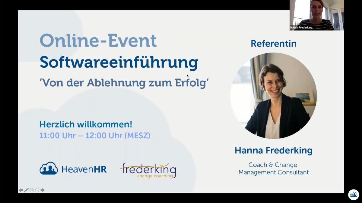 HeavenHR_de's tweet image. Haben Sie unser #Webinar zu #Softwareeinführung verpasst? - Kein Problem! 
 
Hier geht&apos;s zur Aufzeichnung ⬇️
youtu.be/wR8IRpME7co
 
Abonnieren Sie unseren YouTube Kanal gerne für mehr #Video Content 👍

#useradoption #veränderung #teamführung #event #softwareprojekt
